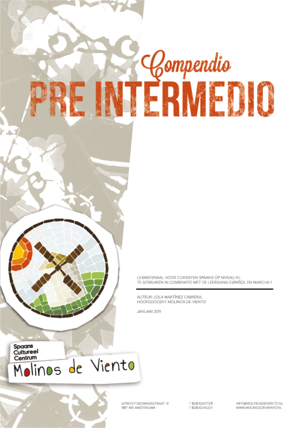 Syllabus Pre intermedio: Compendio Pre intermedio